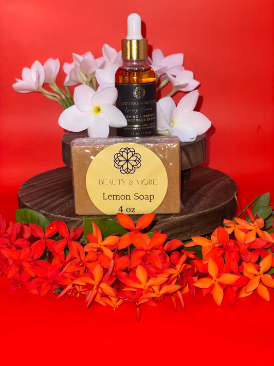Lemon Soap Glow Set