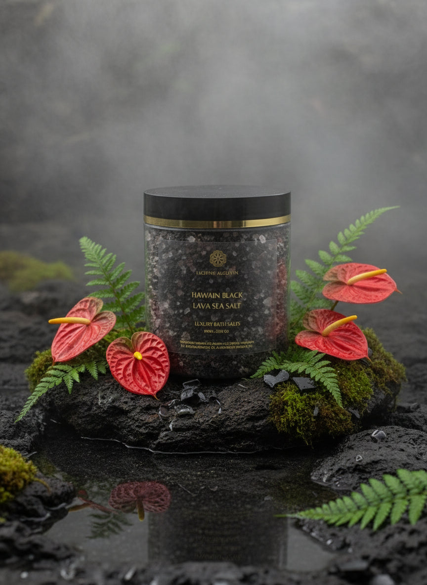 Hawaiian Black Lava Sea Salt