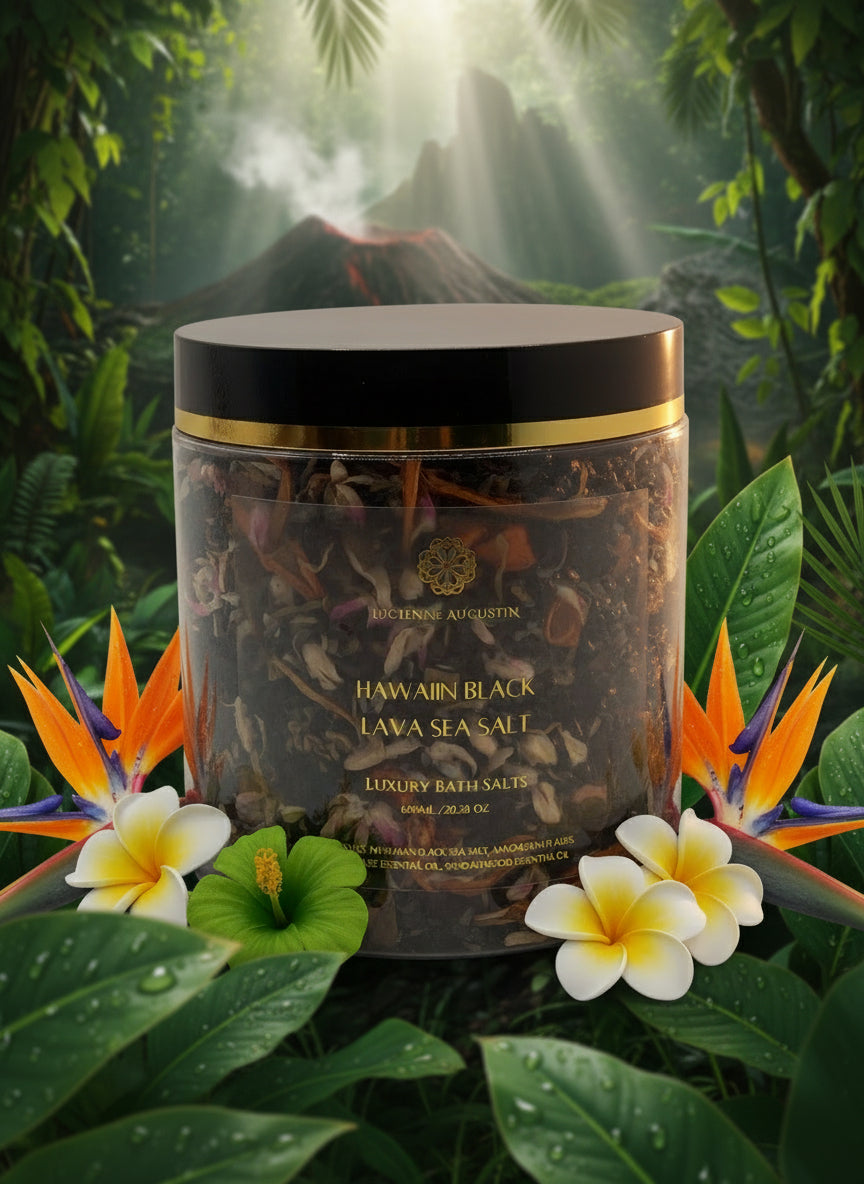 Hawaiian Black Lava Sea Salt