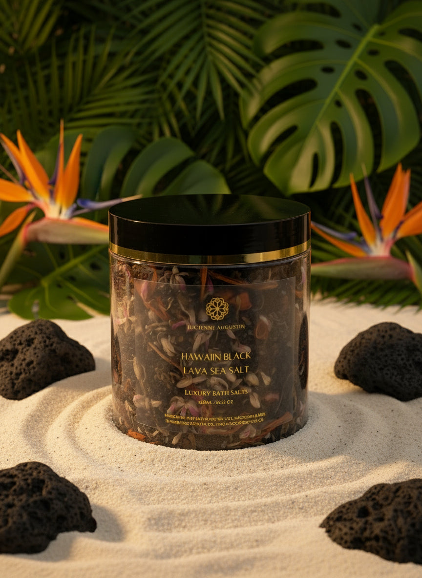 Hawaiian Black Lava Sea Salt