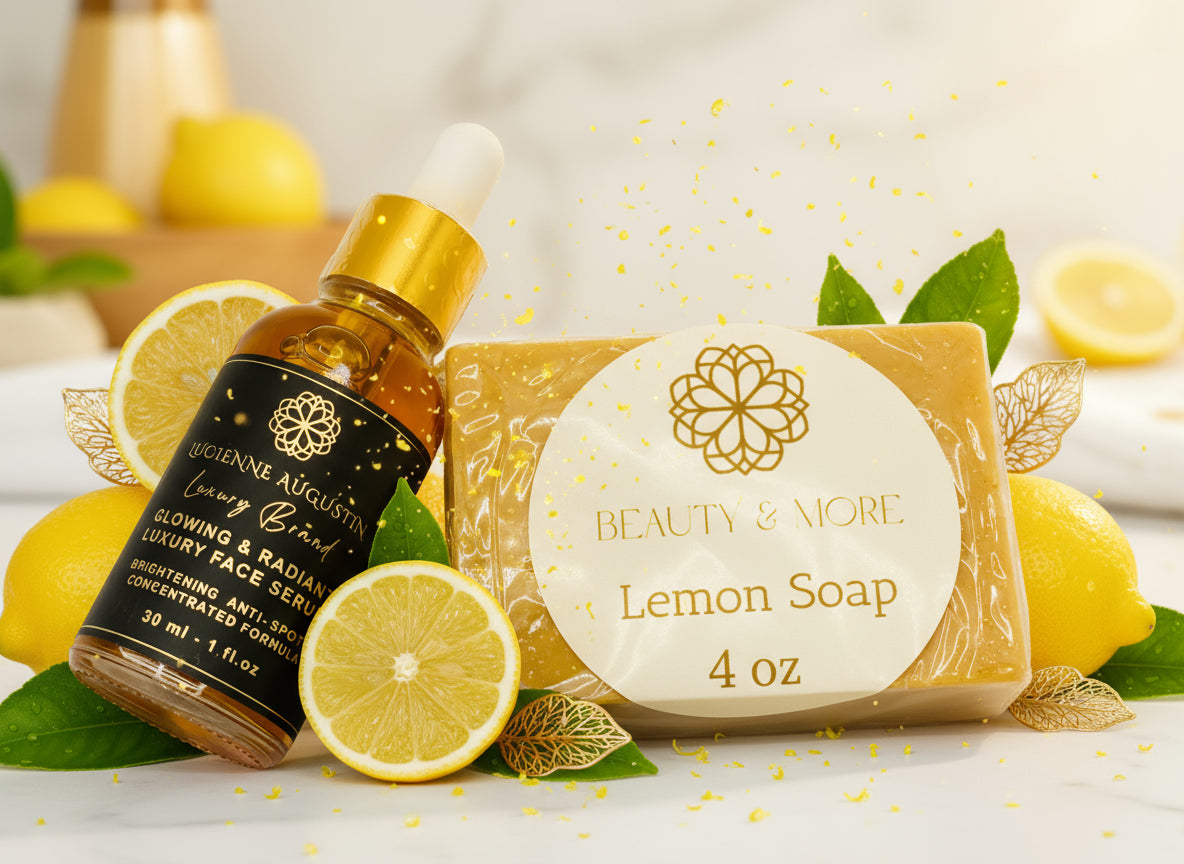 Lemon Soap Glow Set